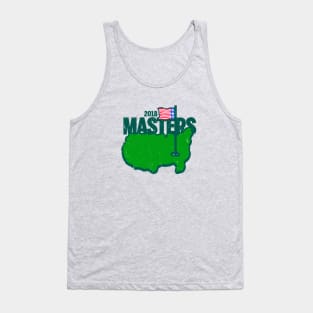 Golf The Masters 2018 Tank Top